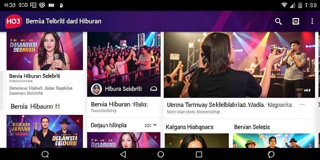 Tampilan antarmuka yang menarik dan informatif dari HO3.