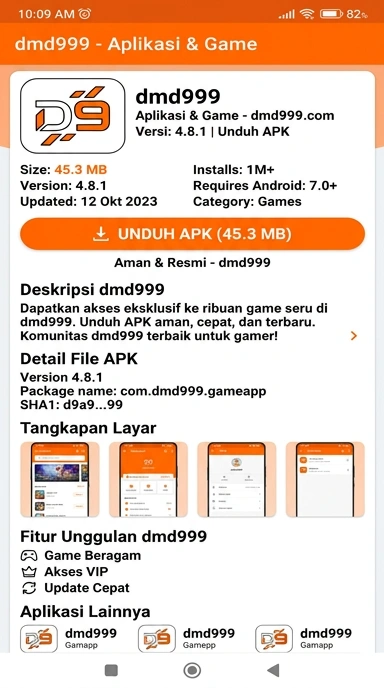 Unduh dan Instal APK dmd999 untuk Android