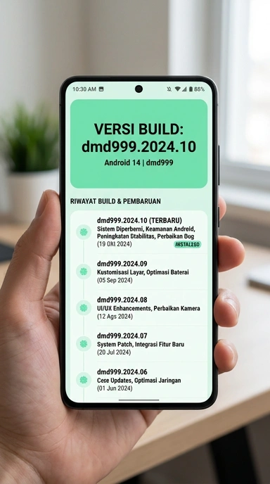 Riwayat Versi dmd999 untuk Pengguna Android